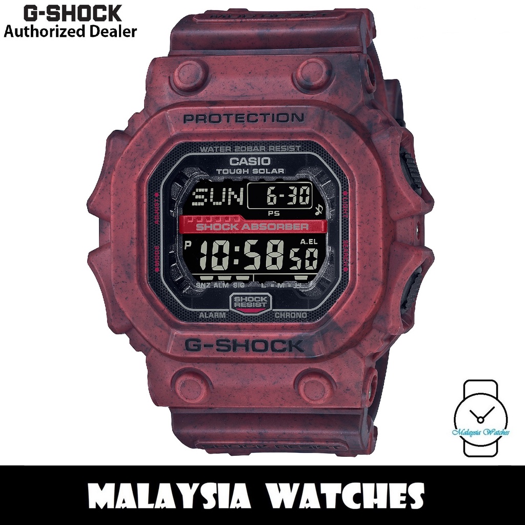 G-Shock GX56 Orologio Uomo Nero Fluorescente, Resistente Agli Urti E Al Fango, Solare, 200 Metri Impermeabile, Cronometro E Timer, Design Moderno E Robusto - 2