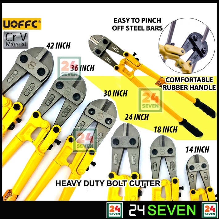 CRV BOLT CUTTER UOFFC HEAVY DUTY BOLT CUTTER METAL WIRE BOLT CLIPPER STEEL CUTTER Shopee Malaysia