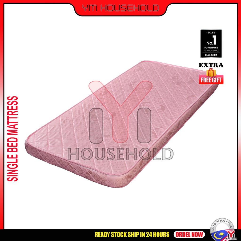 Single Foam Mattress YM M5 Tilam Bujang / Katil Bujang / Single