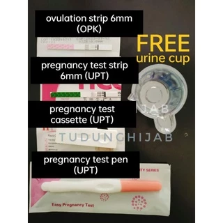 Pregnancy Test saiz lebar 6mm UPT ovulation test OPK strip lebar 6mm UPT cassette/test pen free urine cup
