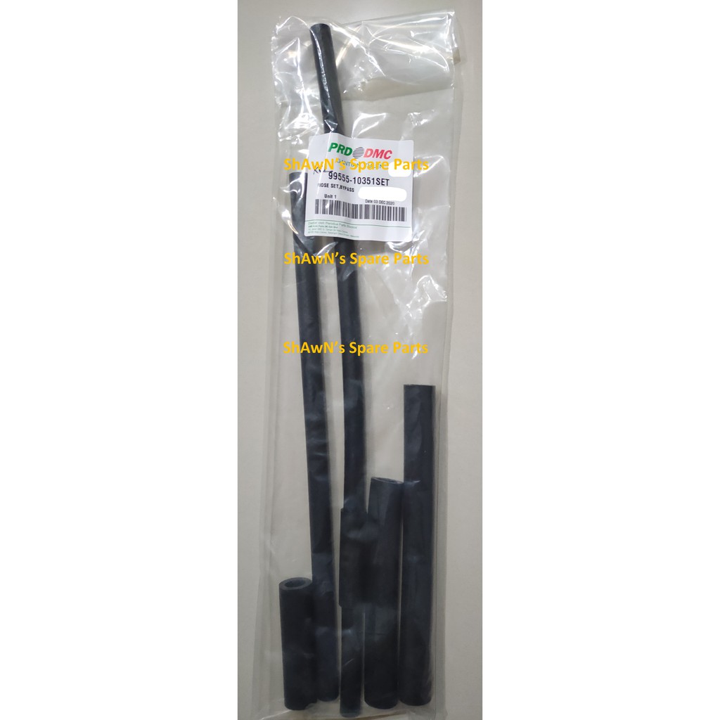 Perodua Kancil Bypass Hose Set / Water Pump Pipe Set (5pcs) Original / OEM / Local Brand