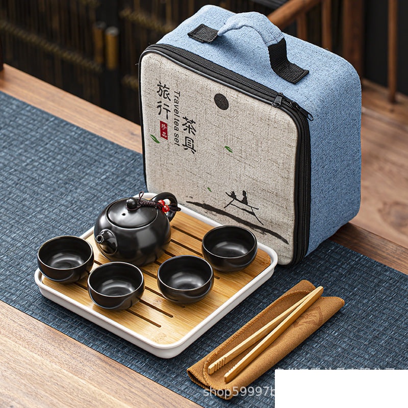 Tea Pot Set 陶瓷茶具 (One Pot 4 Cups 一壶四杯） | Shopee Malaysia