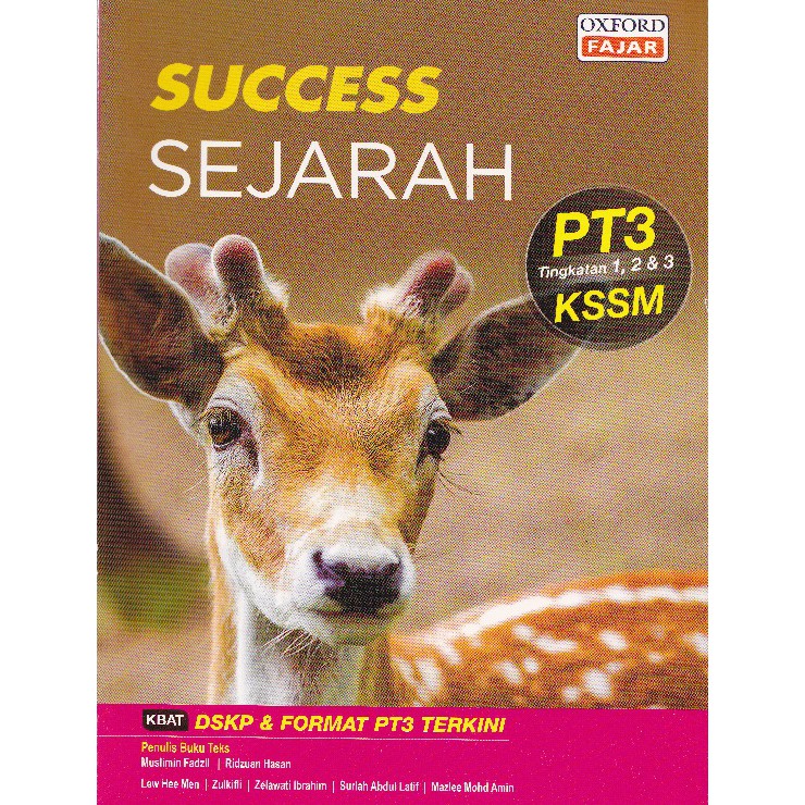 (OXFORD FAJAR) SUCCESS SEJARAH PT3 TINGKATAN 1,2 & 3 KSSM  Shopee Malaysia