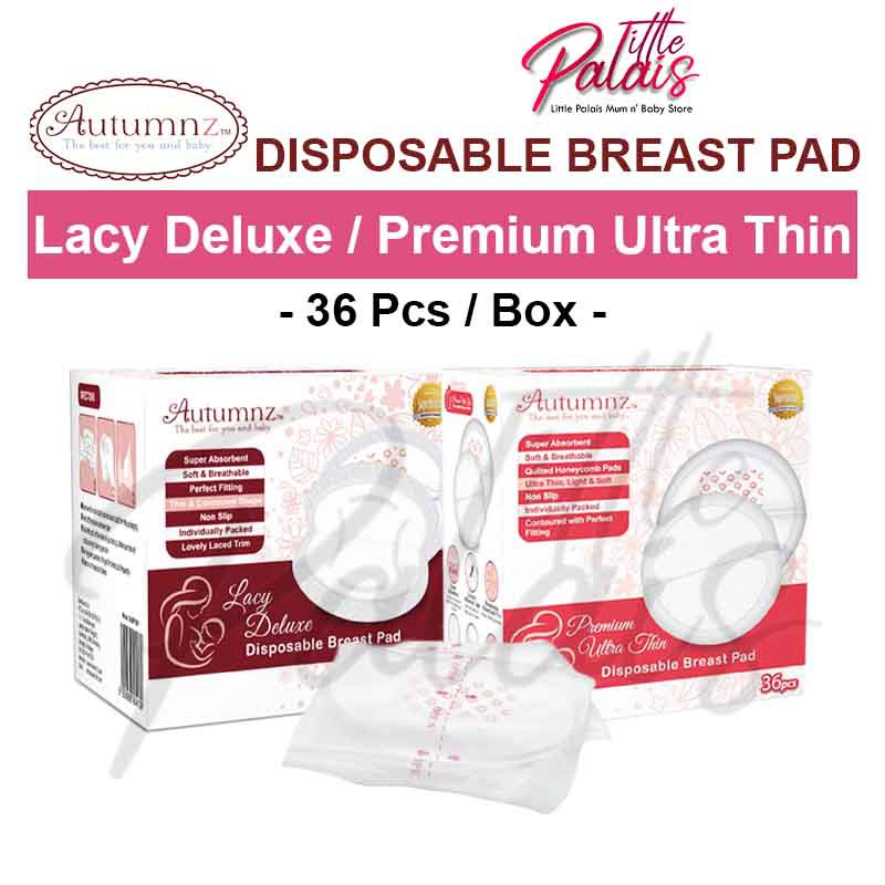 Autumnz LACY Deluxe Disposable Breast Pads 36pcs