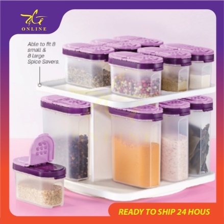 Ready Stok Tupperware Modular Spice Set 360 Degrees Rotating 2