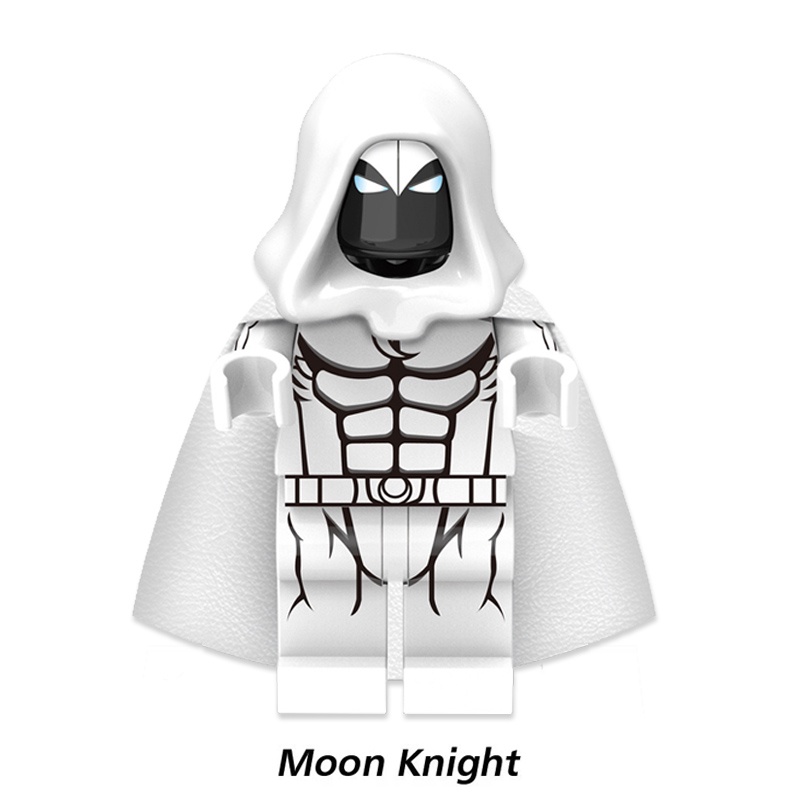 Moon Knight Minifigures Marvel Superheroes Building Blocks Toys