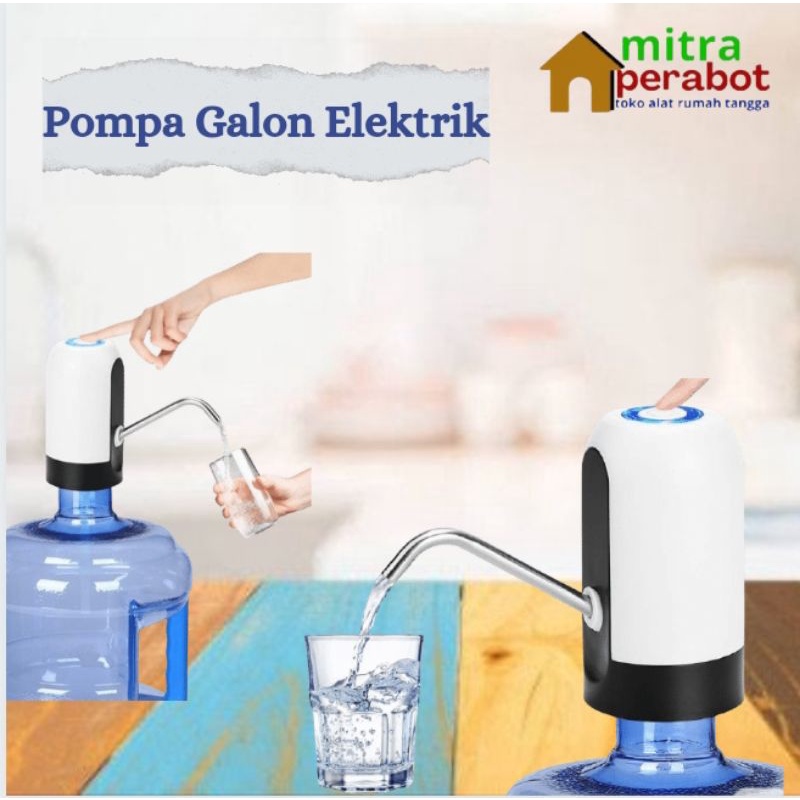 Electric Gallon Pump Recharger Gallon Water Dispenser | Shopee Malaysia