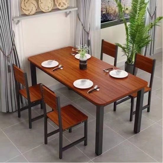 meja makan set dining table 2-4-6 kerusi Seater Murah marble YHHJ ...