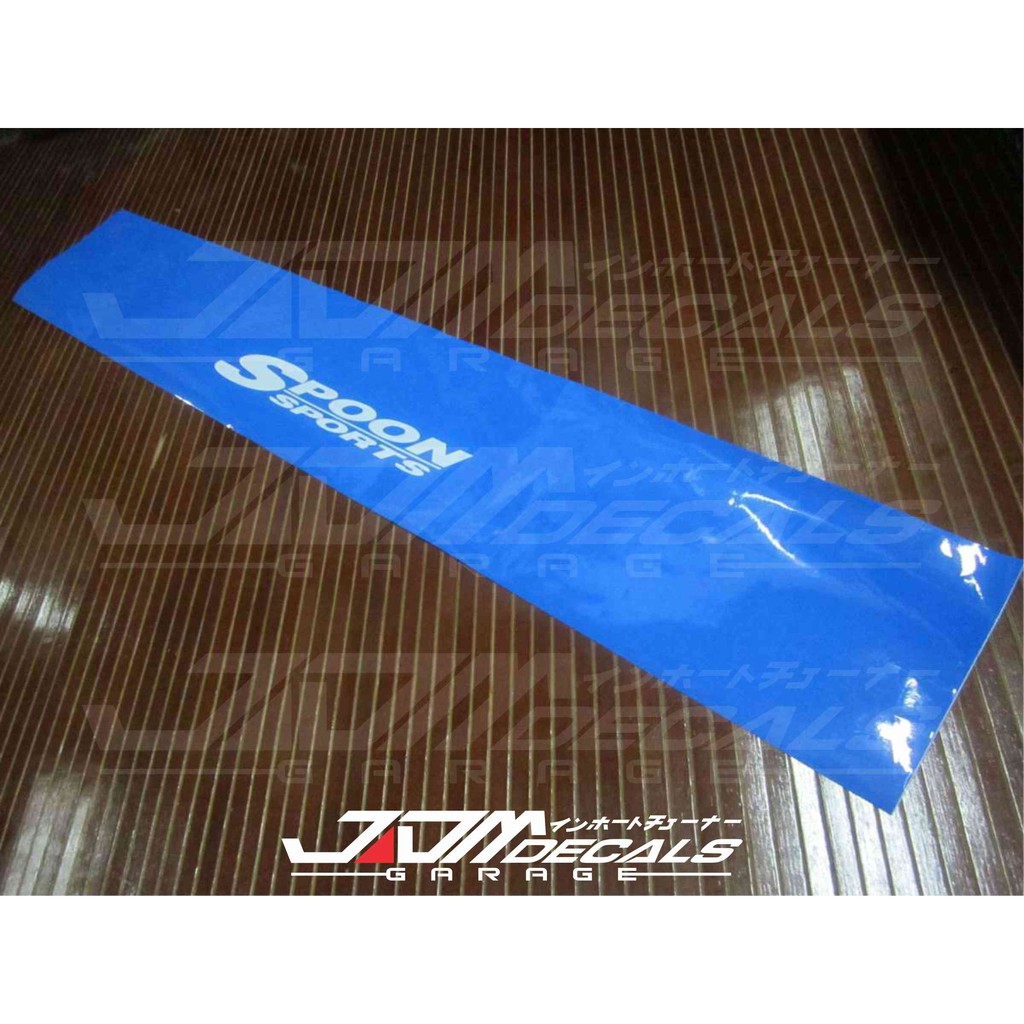Spoon Sports Car Windscreen Banner Sticker | Shopee Malaysia