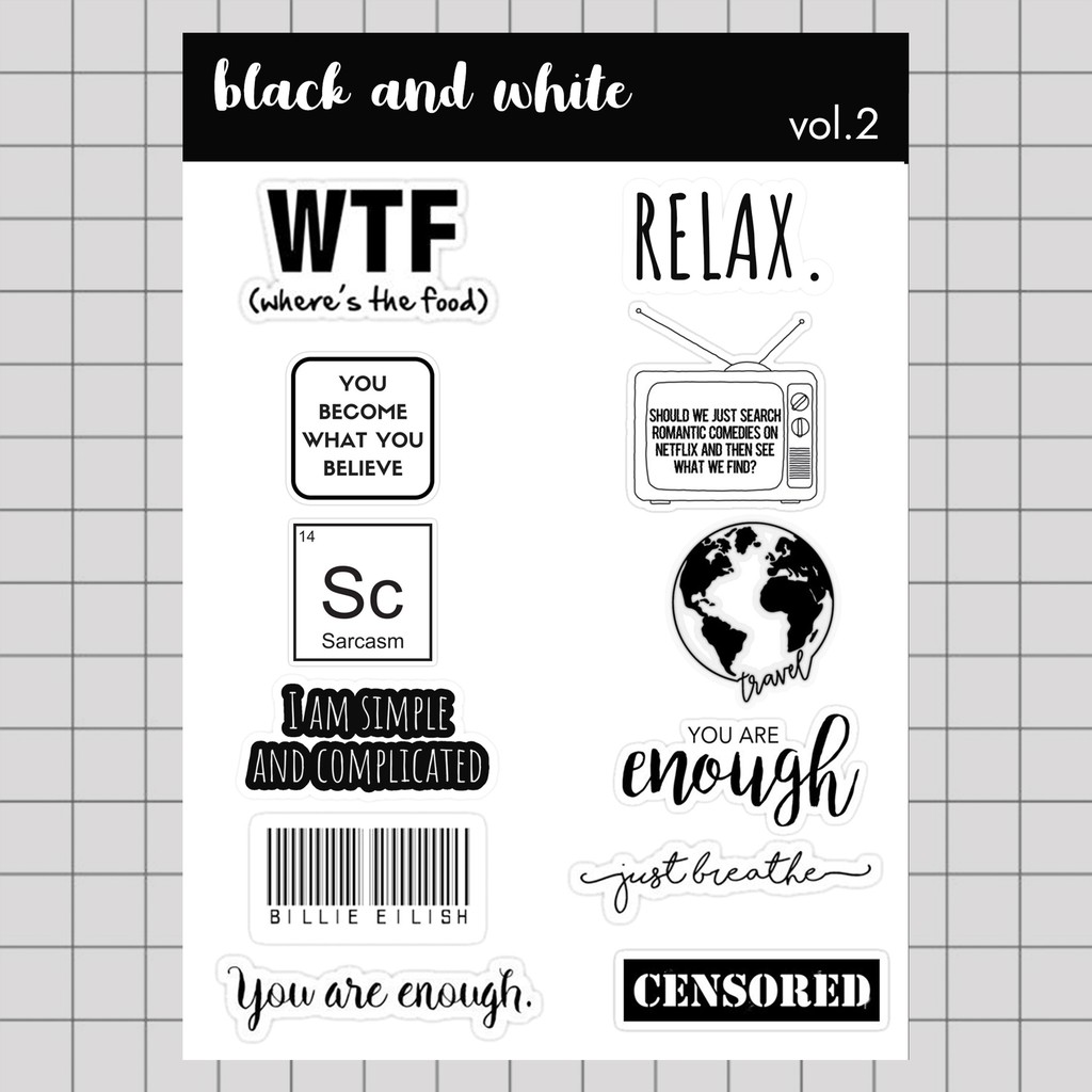 Hp aesthetic Tumblr Stickers / custom Laptop Stickers / HP Stickers