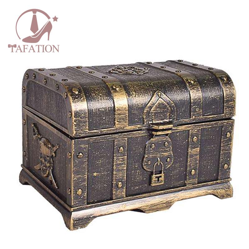 Pirate Treasure Chest Decorative Treasure Chest Keepsake Jewelry Box ...