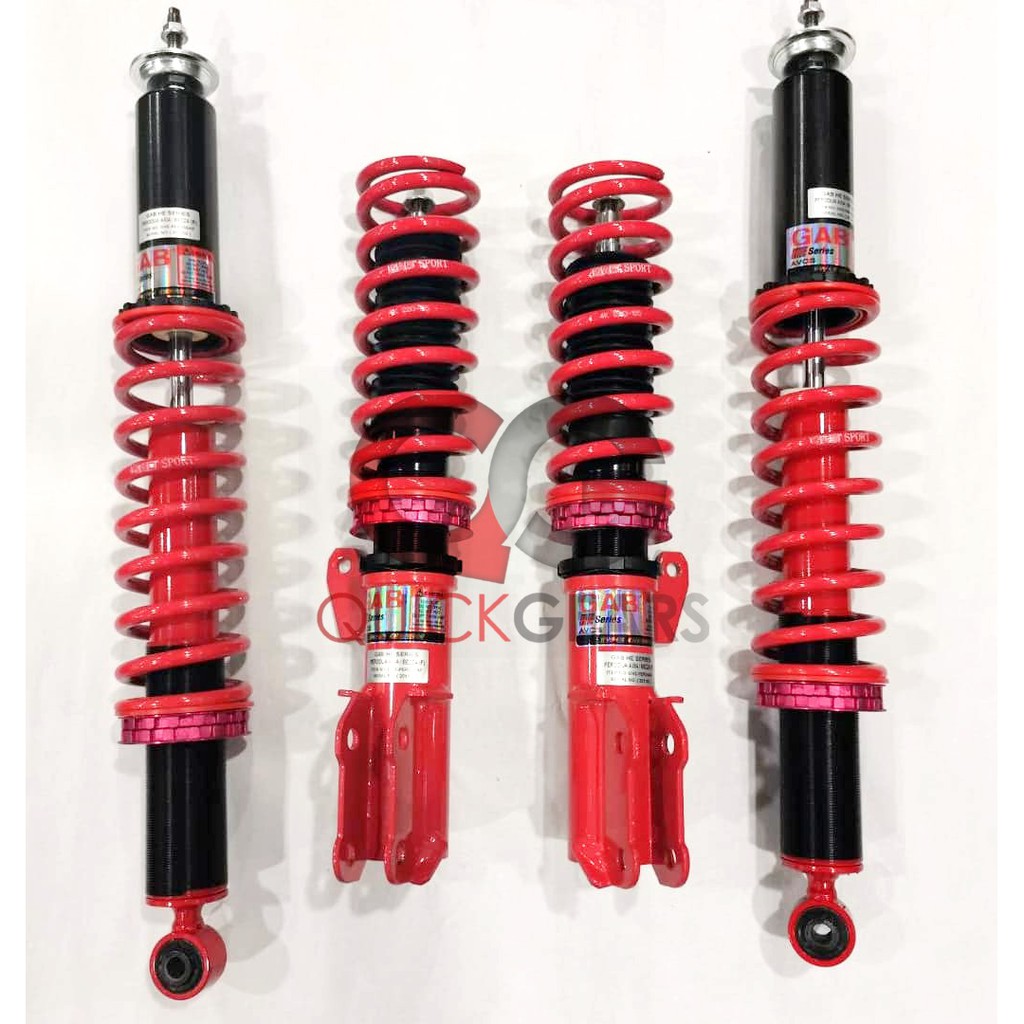 Perodua Axia / Bezza 14+ - GAB HE Series Adjustable Suspension ...