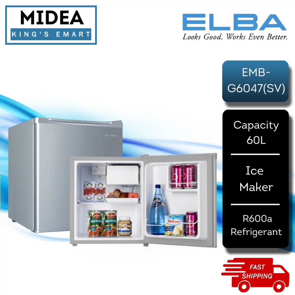 Mini bar fridge with deals ice maker