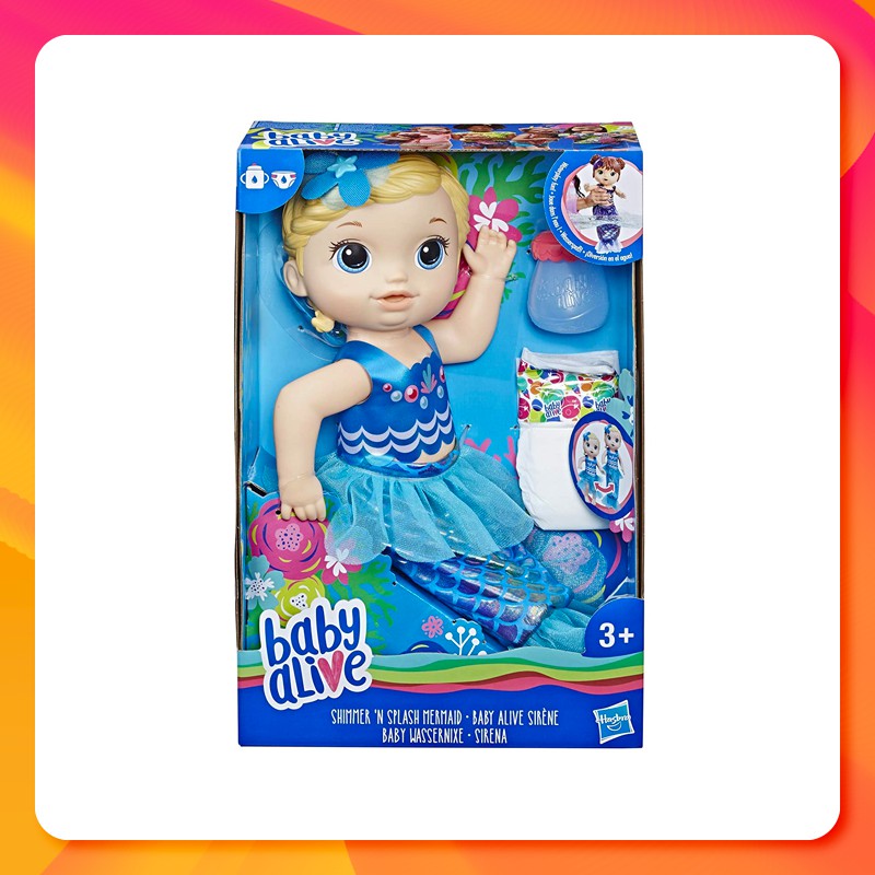 Baby alive shimmer n splash store mermaid blonde