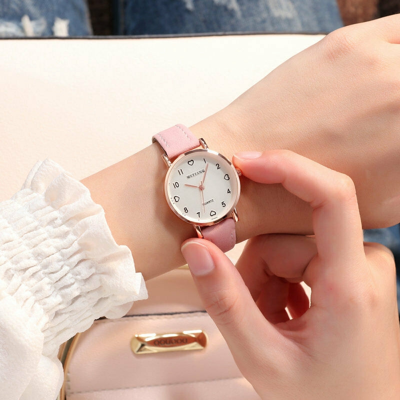 Ulzzang watch rose on sale gold