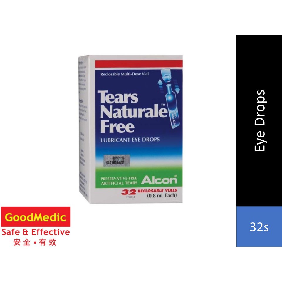 Tears Naturale Free Lubricant Eye Drops 32s Shopee Malaysia 8012