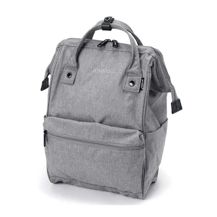 AUTHENTIC anello mottled Polyester Canvas Classic Mouthpiece Backpack AT B2261 Shopee Malaysia