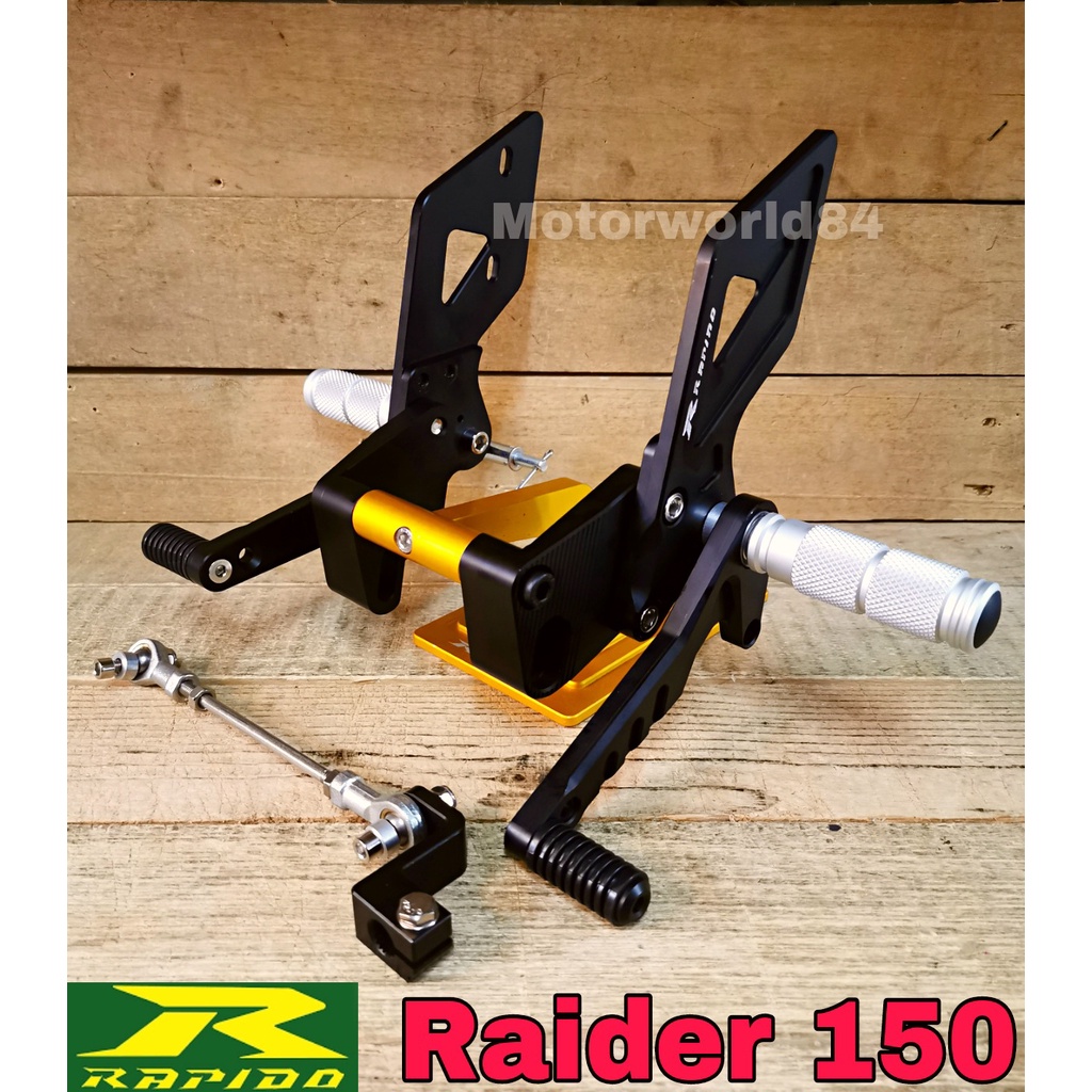 Racing Footrest Single Footrest Rapido Suzuki Raider Raider