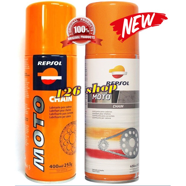 REPSOL MOTO CHAIN LUBE ( NEW PACKING ) Shopee Malaysia