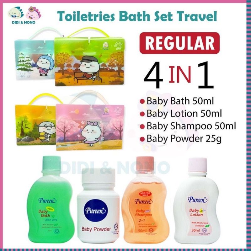 Fiffy Anakku Pureen Johnson's Baby Set Toiletries Travel Pack Set ...