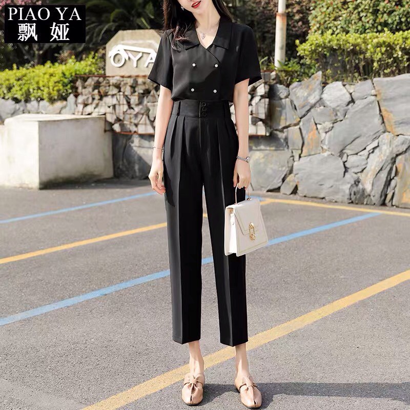 3-Button Large Waist Baggy Pants (With bigsize) | Shopee Malaysia