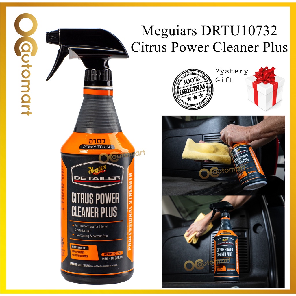 (Free Gift) Meguiar's DRTU10732 Citrus Power Cleaner Plus 946ml