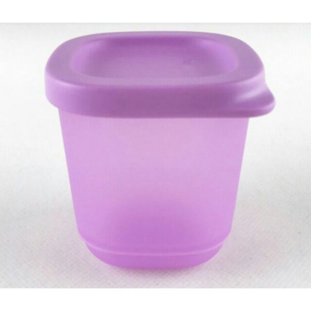 Tupperware Square Cube Storer Purple 110ml | Shopee Malaysia