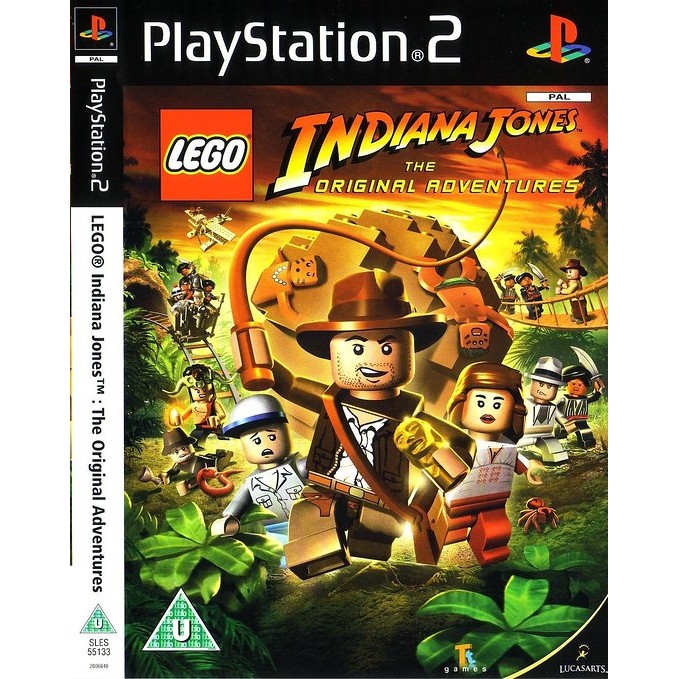 PS2 CD DVD GAMES Lego Indiana Jones The Original Adventures Shopee Malaysia