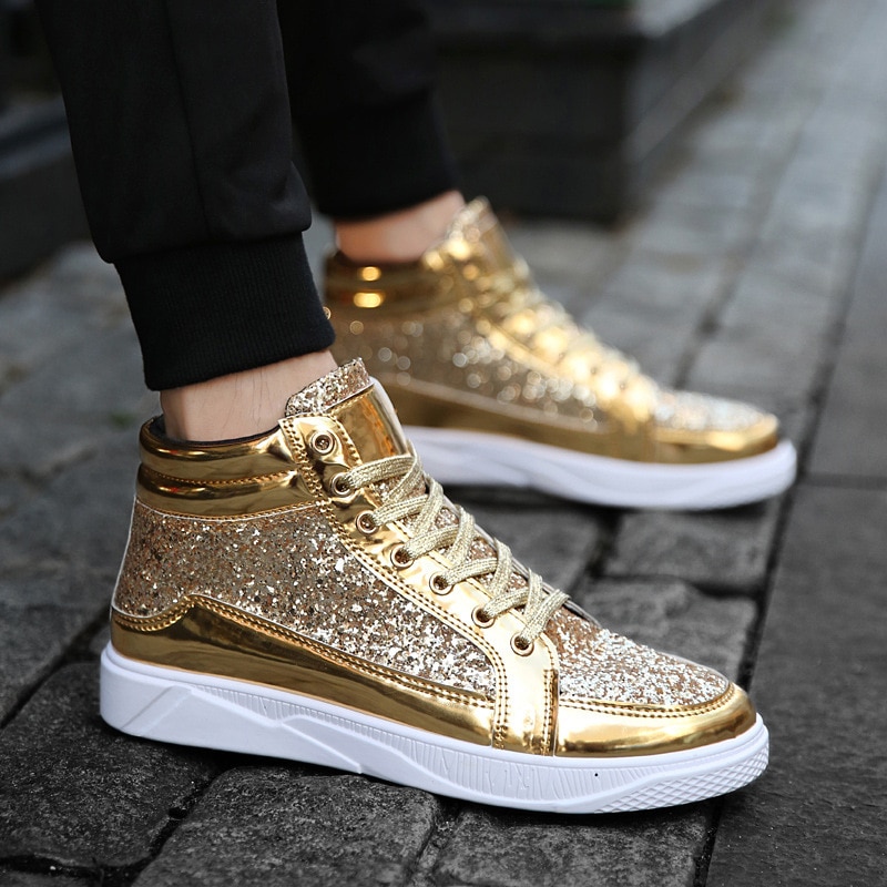 Gold deals shoes mens