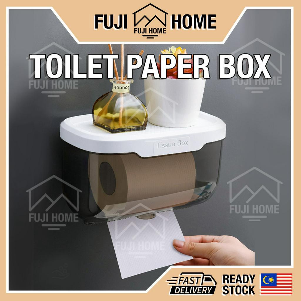🏠READY STOCK🏠Toilet Paper Holder Toilet Paper Roll Tissue Box Holder