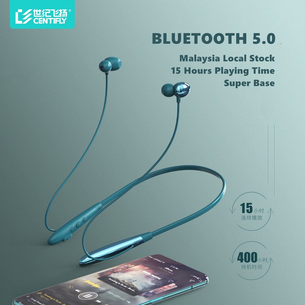 Bluetooth 5.0 Wireless Bluetooth Earphone With Super Bass in Ear