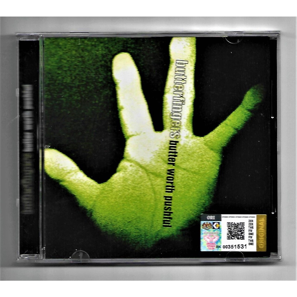 Butterfingers - Butter Worth Pushful ( CD ) Reissue | Shopee Malaysia