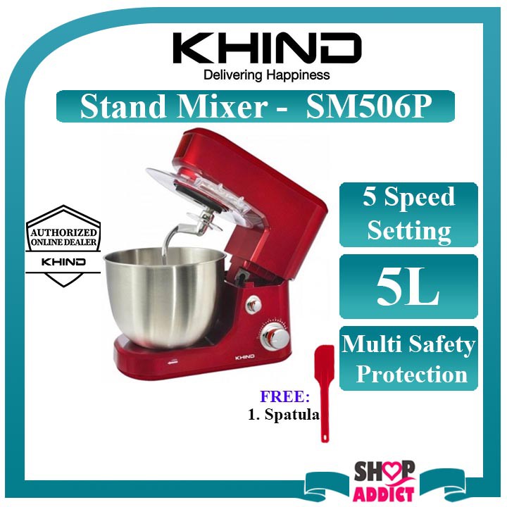 KHIND 1000W 5L STAND MIXER SM506P MESIN TEPUNG/ Cornell 4.2L Heavy Duty
