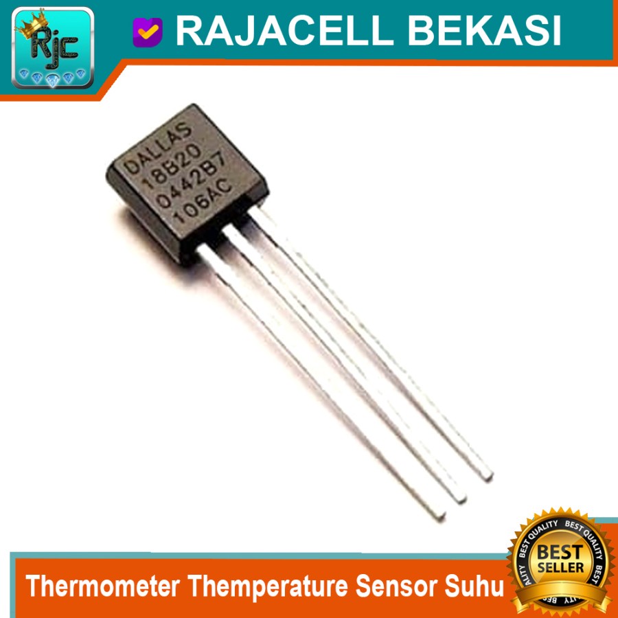 Dallas DS18b20 Thermometer Infperature Temperature Sensor Arduino TO-92 ...