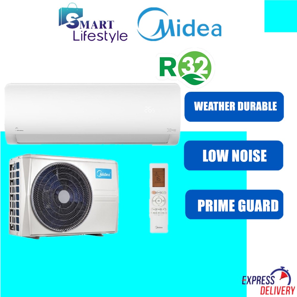 Midea 1.0HP XTREME DURA Wall Mounted Air Conditioner MSGD09CRN8