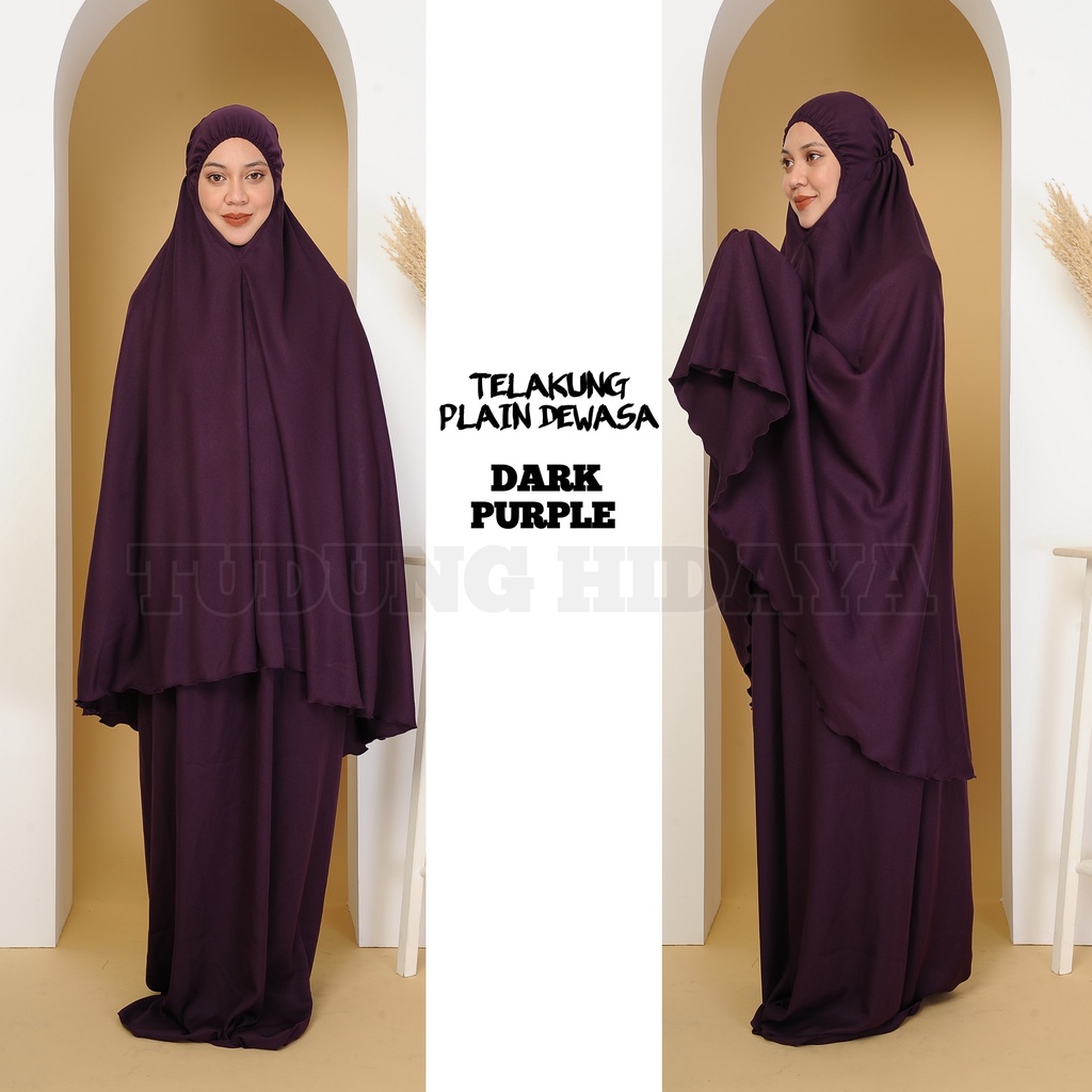 (NEW ARRIVAL READY STOCK) TELEKUNG SAROONG PLAIN MUSLIM WOMEN PREYER ...