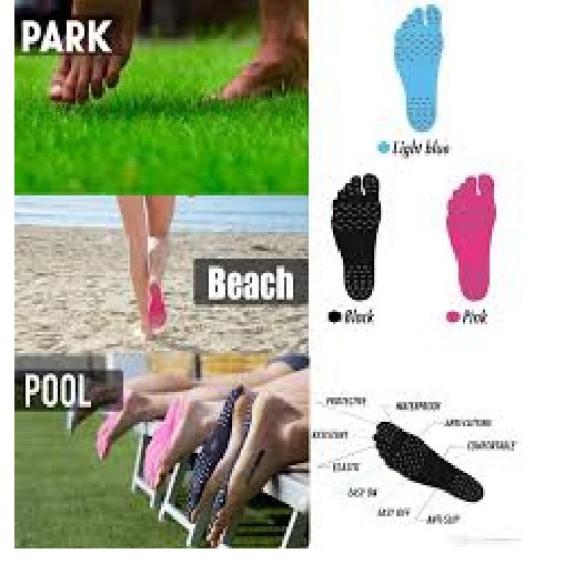 Anti slip stick on sales soles