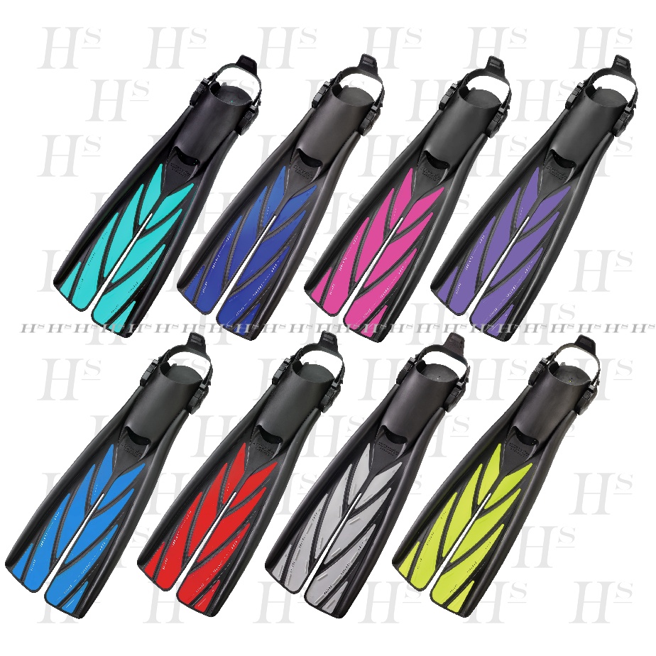 ATOMIC OPEN HEEL SPLIT FINS scuba diving snorkelling Shopee Malaysia