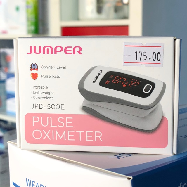 Pulse Oximeter Jumper Oxygen level Pulse Rate JPD-500E | Shopee Malaysia