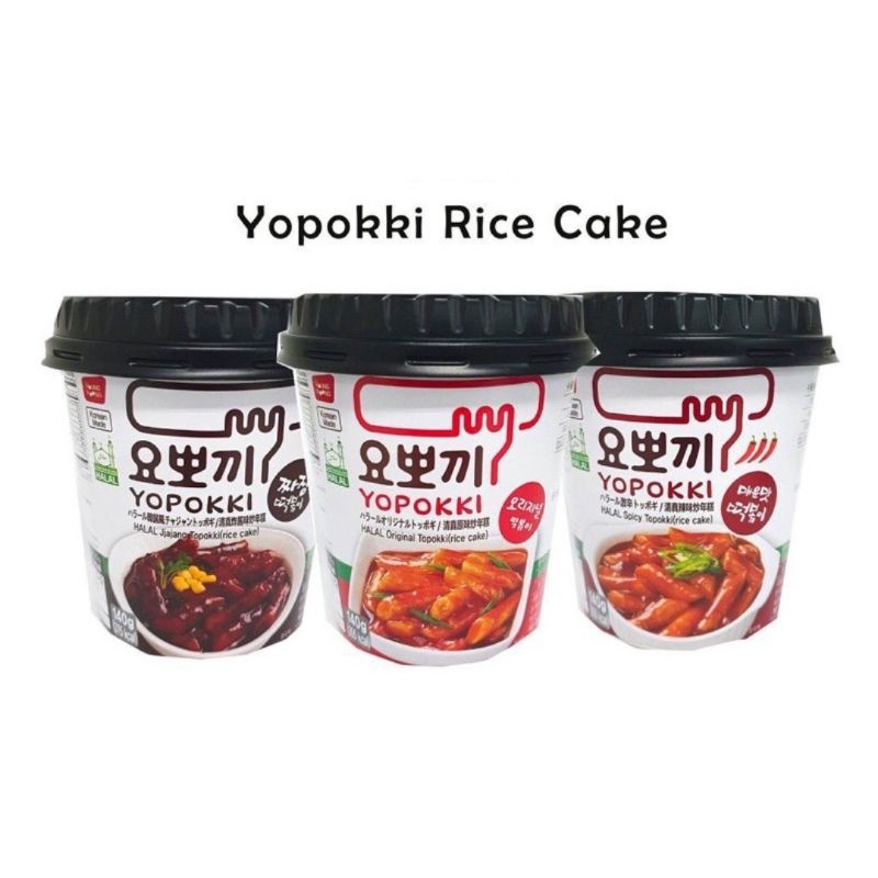 Young Poong Jjajang Yopokki Cup / Spicy / Original (140gm) NATIONWIDE ...