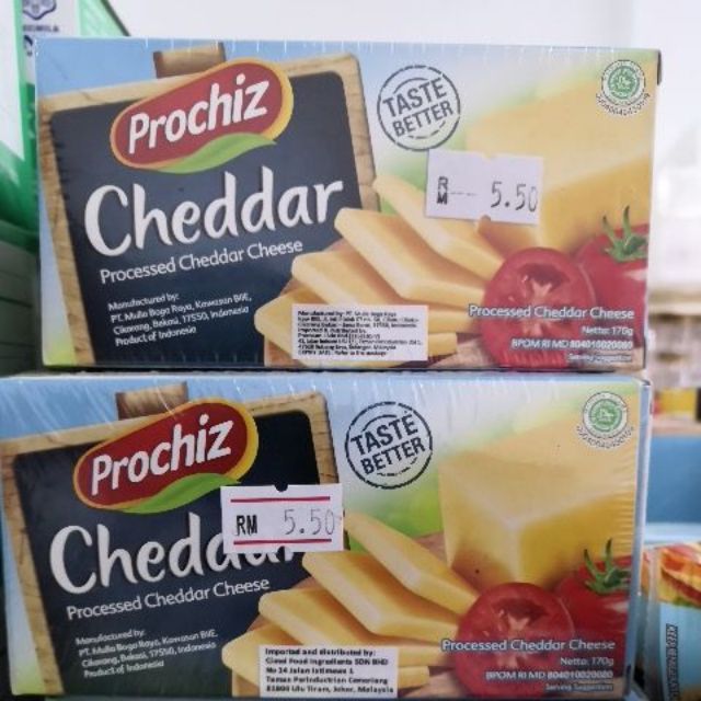 Prochiz Cheddar Cheese Expired 12 Jun 2021 Shopee Malaysia