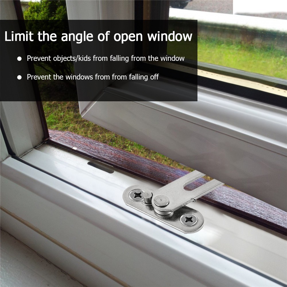 Security Window Restrictor Child Baby Safety Lock Catch UPVC Door Home