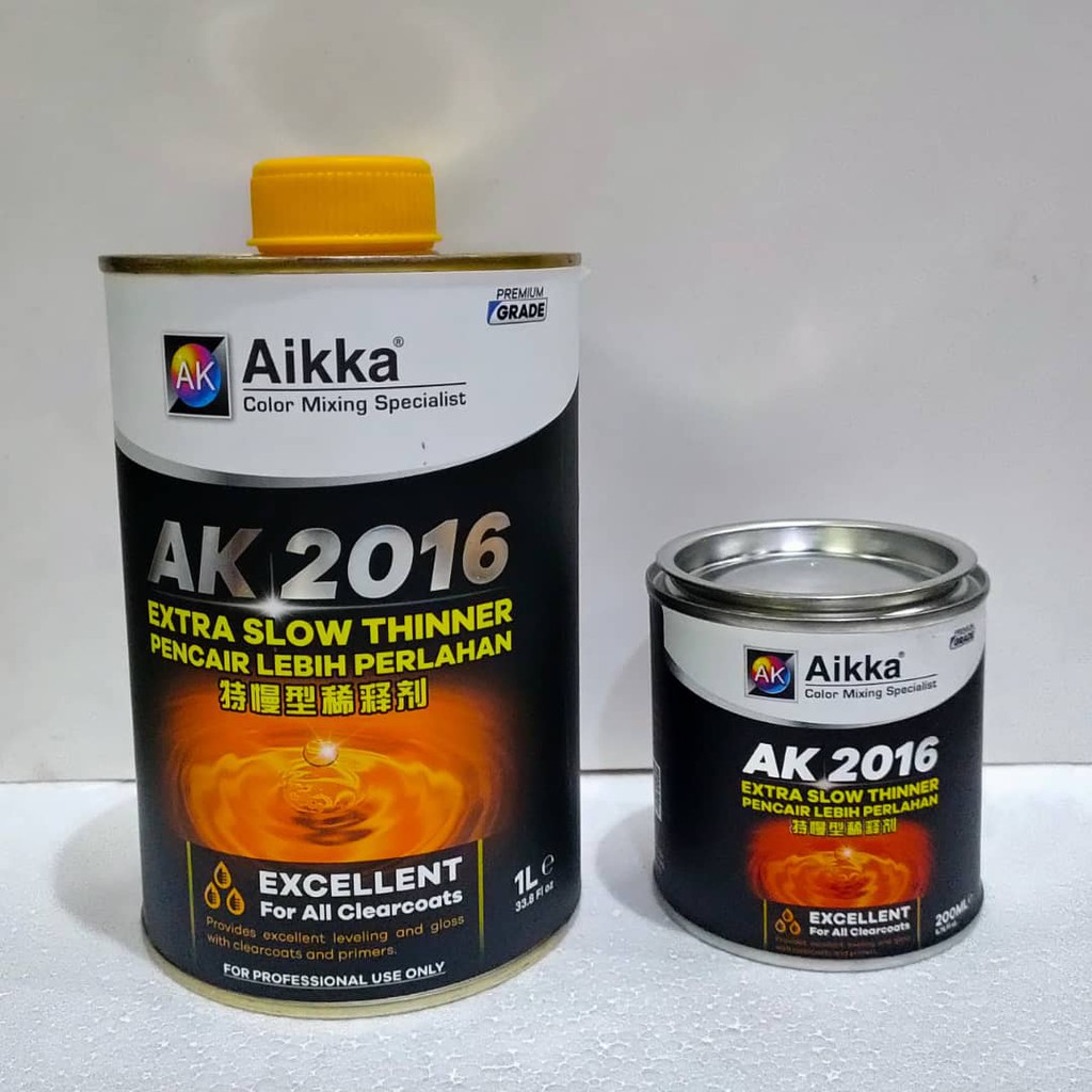 Aikka AK 2016 Extra Slow Thinner 1Liter | Shopee Malaysia