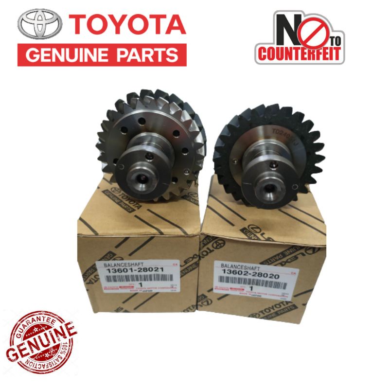 Toyota Genuine Balance Shaft set ACR50/ANH20 Estima Alphard Vellfire