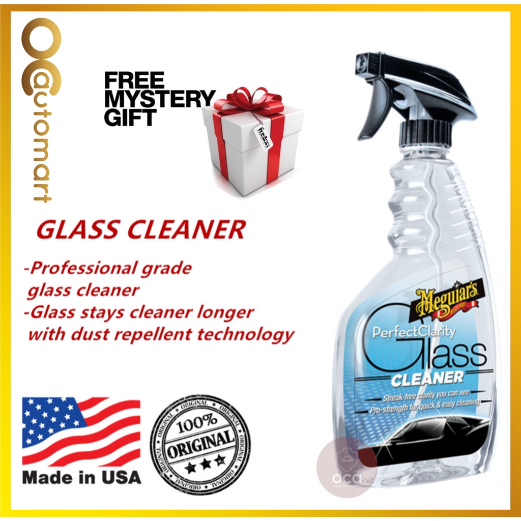 ( Free Gift ) Meguiar's G8224 Perfect Clarity Glass Cleaner 709ml