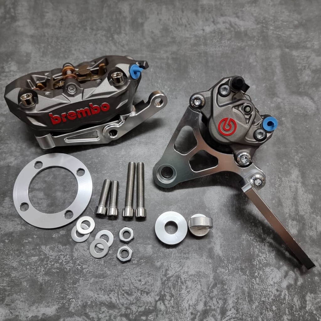 Y15ZR Y16 RS150 RSX150 LC135 ORIGINAL BREMBO M3 K50 K5 4POT RED LOGO