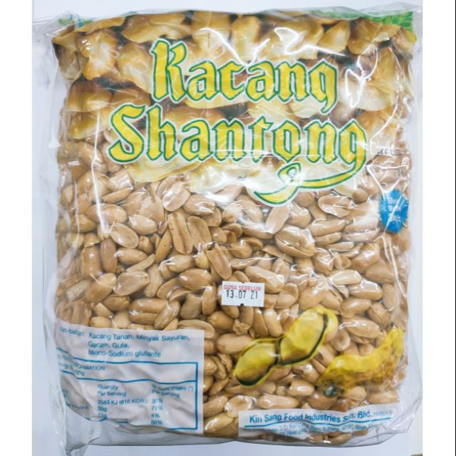 [Ready Stock] 3kg Kin Sang Kacang Shantong / Roasted Shantong Peanuts ...