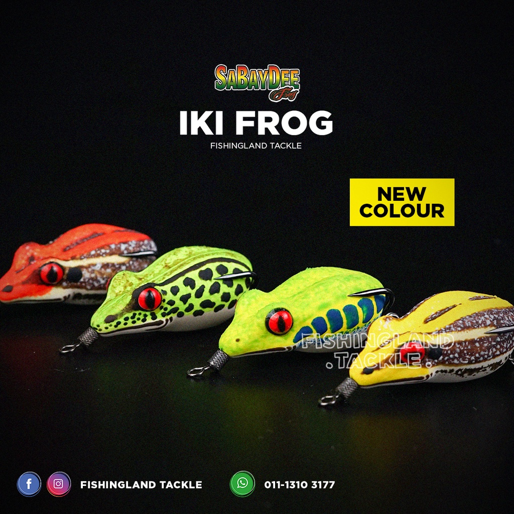 Sabaydee IKI-Frog Soft Frog  3cm / 3.5cm / 4.2cm / 5.0cm
