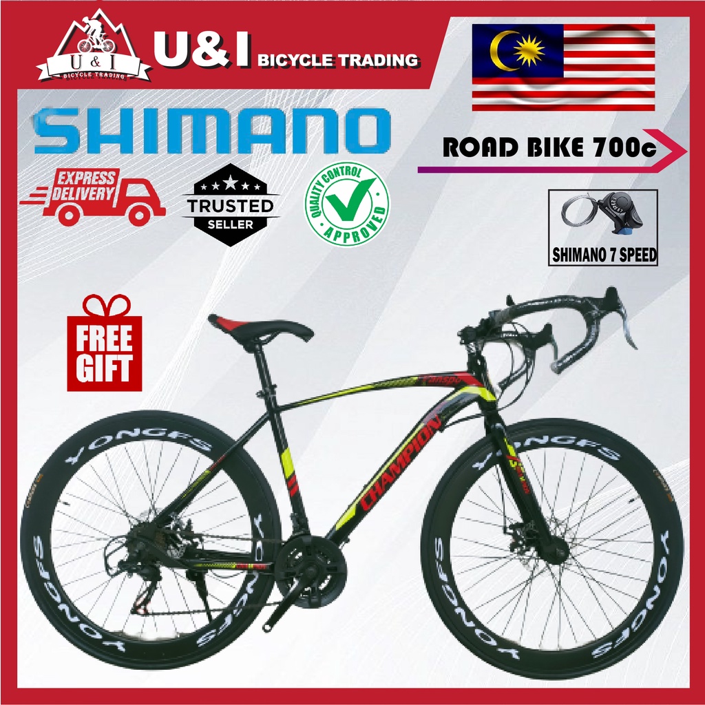 Road Bike Champion Colnago V4Rs Dura-Ace Di2 Bicycle Iride World - Main Image