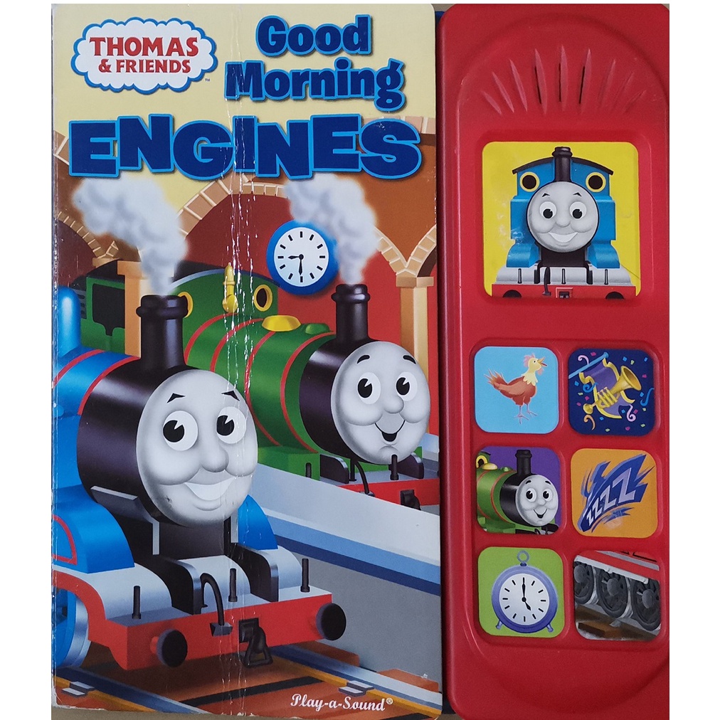 Thomas & Friends Good Morning Engines Sound Book Boardbook [Preloved ...